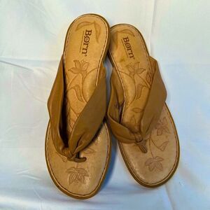 Born / Børn Women's Brown Leather Sandals - size 7